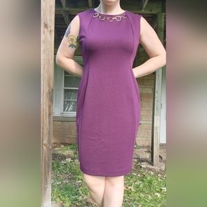 Fitted Purple Calvin Klein